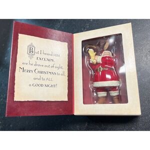 NIB Hallmark‎ Keepsake Ornament -'Twas The Night Before Christmas 2001 QRP4495